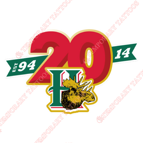Halifax Mooseheads Customize Temporary Tattoos Stickers NO.7432